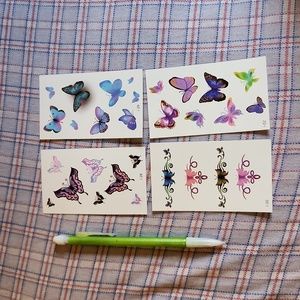 Butterfly Temporary tattoos